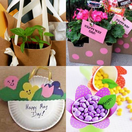 12 May Day Baskets You Can Make About Family Crafts