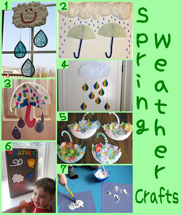 easy weather crafts for kids