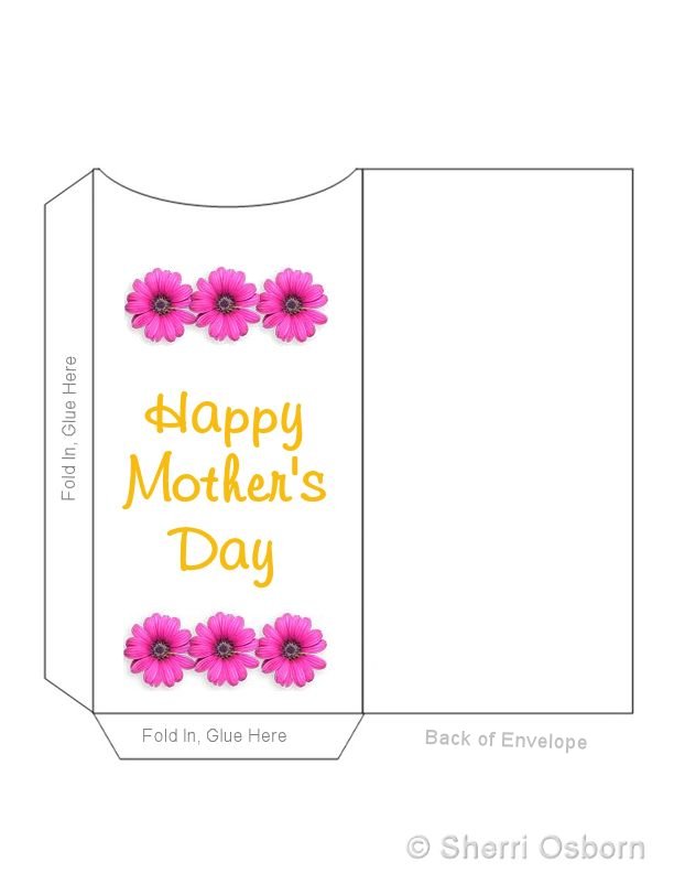 Mother’s Day Envelope