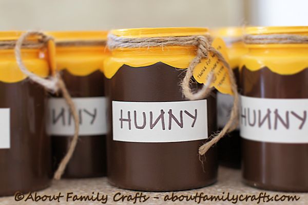 Winnie the Pooh HUNNY Pot Favor – About Family Crafts