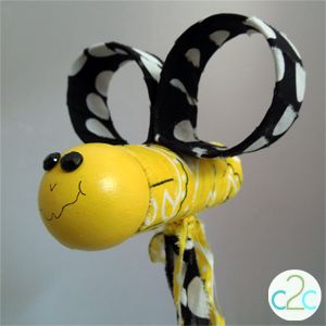 Make a Bumblebee Noisemaker