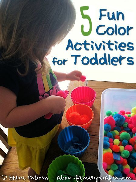 Color Match Activity - Toddler at Play