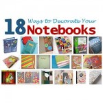 18 Ways to Decorate Your Notebooks-250