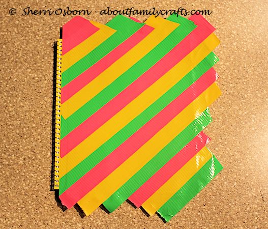 Duck Tape Notebooks with Pencil Holder - Come Together Kids