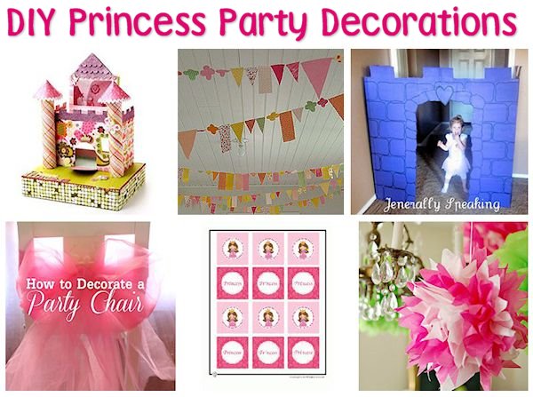 Decorazioni per feste di principesse