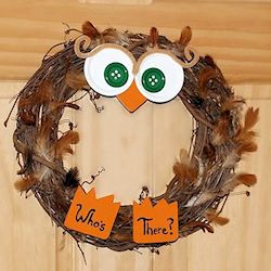 owl wreath 250