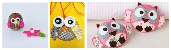 Burlap Owl Craft Fabric Craft Kit Owl Crafts DIY Kit Kids Craft