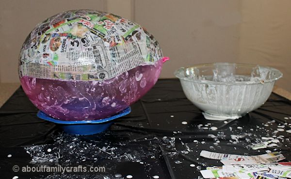 Papier Mache Balloon, Craft Recipes & How-To's