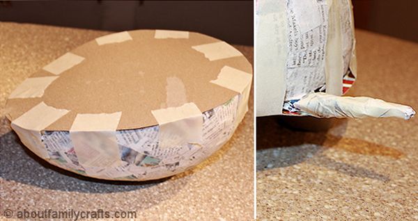 Paper Mache Techniques Using Cardboard 