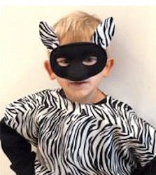  Zebra Costume for Kids