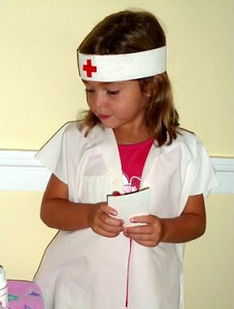 Easy Nurse Costume or Doctor Costume