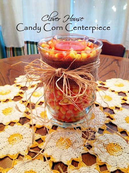 Candy Corn Centerpiece