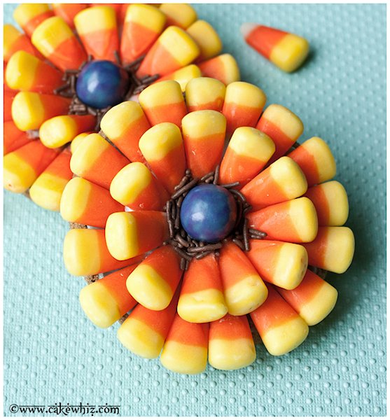 Candy Corn Flowers
