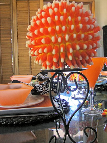 Candy Corn Spheres