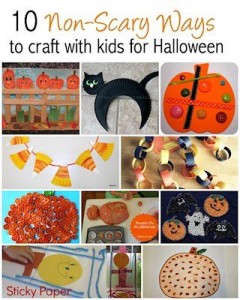 Not-so-Scary Halloween Projects for Kids