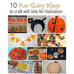 Not-so-Scary Halloween Projects for Kids 250