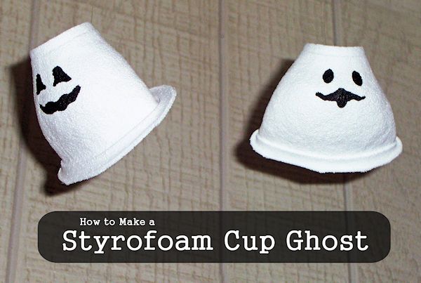 Styrofoam Cup Ghost