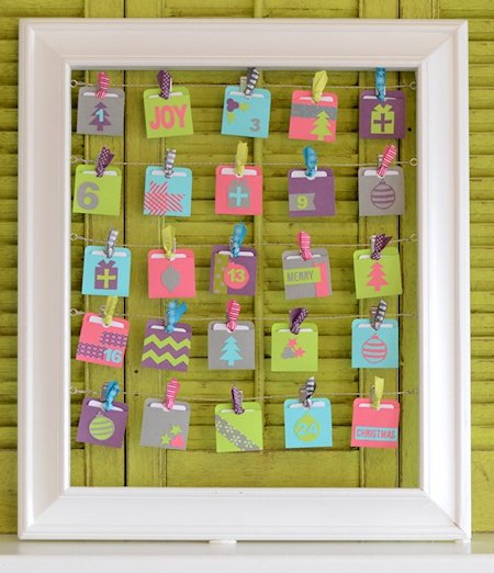 Framed Advent Calendar