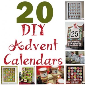 20 DIY Advent Calendars