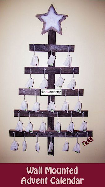 Wall Mounted Advent Calendar