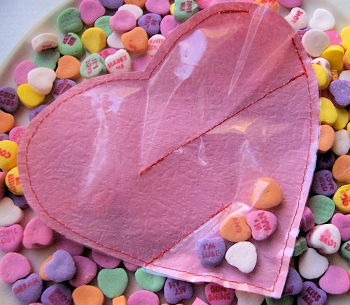 Valentine Candy Maze Craft