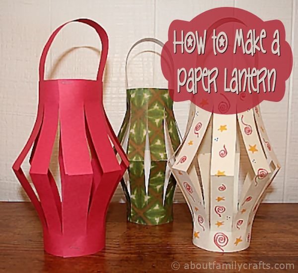 DIY: Creative Paper Lanterns To Make With Your Kids