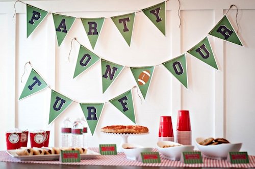 FREE Super Bowl Party Party Printables  49ers birthday party, Superbowl  party, Party printables