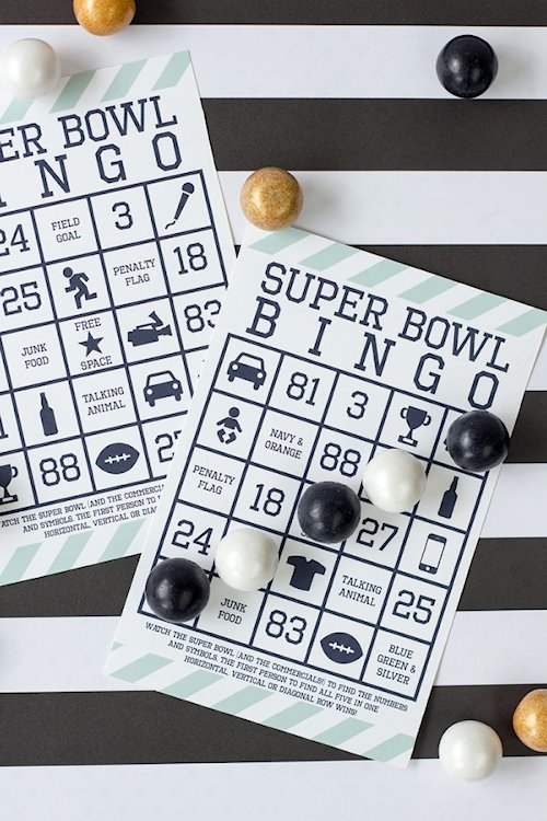 Super Bowl Predictions Free Printable To Use On Sunday