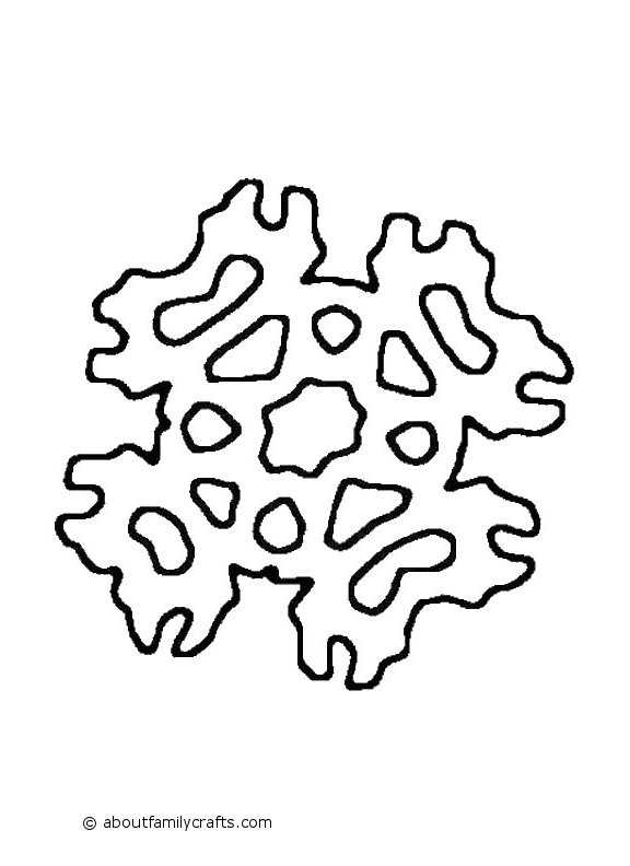 free printable snowflake patterns to color