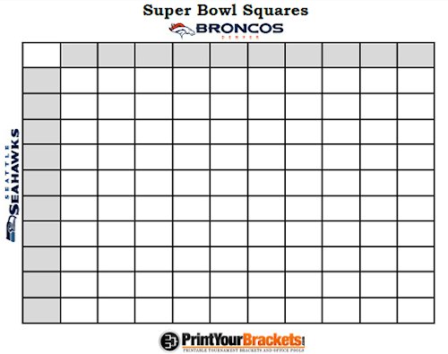 16 Printables for Your Super Bowl Party – About Family Crafts