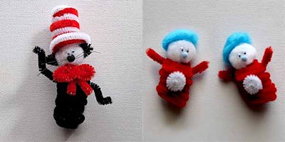 Cat in the Hat Finger Puppets