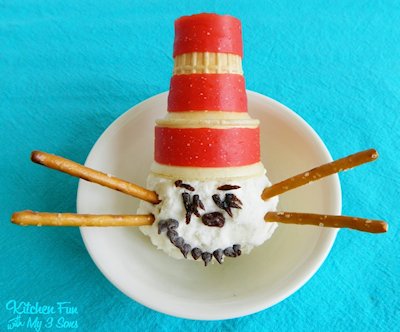 Cat in the Hat Ice Cream Treat