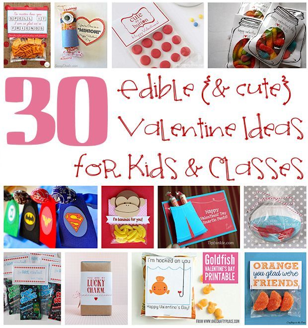 Edible best sale valentine crafts