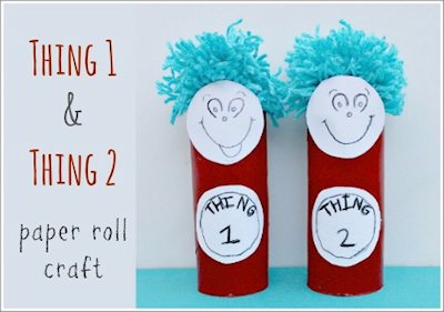 Thing 1 and Thing 2 Paper Roll