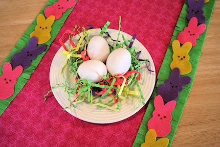 No-Sew Felt Table Runner