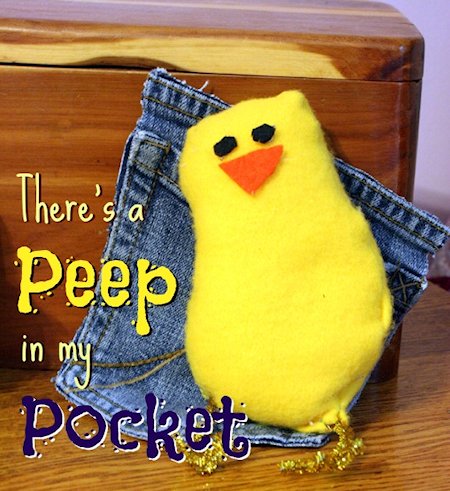 Peep in My Pocket Craft
