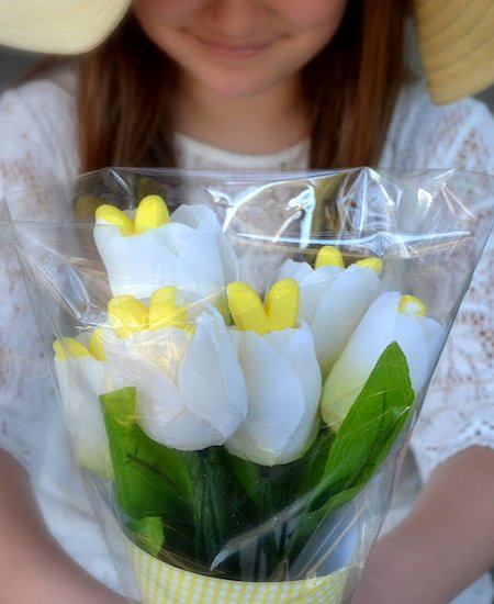 Peeps Bunny Bouquet