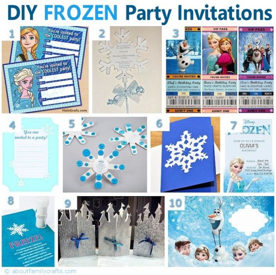 75+ Diy Frozen Birthday Party Ideas – About Family Crafts