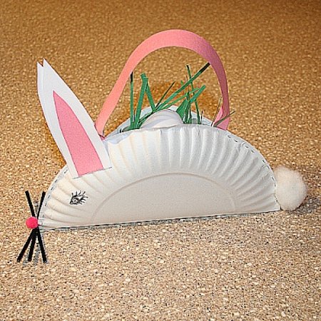 Paper Cup Bunny Basket, Kids' Crafts, Fun Craft Ideas