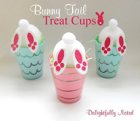 Bunny Tail Treat Cups
