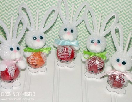 Easter Bunny Suckers