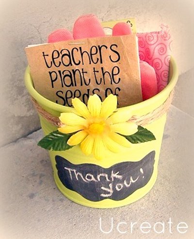 Garden Style Teacher Appreciation Gift