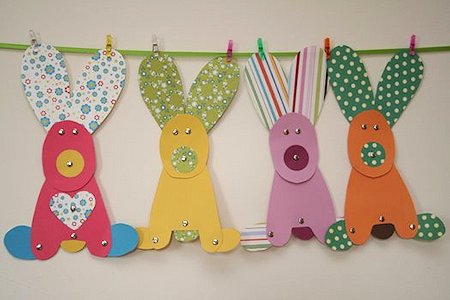 Pretty Paper Bunnies