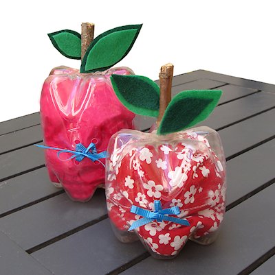 Plastic Bottle Apples