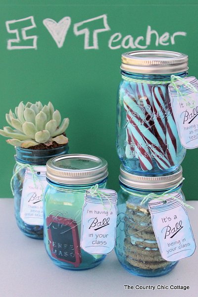 Canning Jar Printable Teacher Gifts