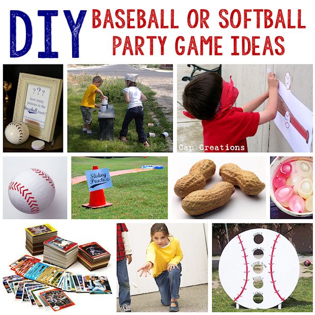 61 DIY Baseball Birthday Party Ideas – About Family Crafts