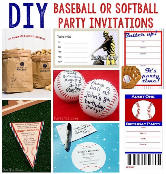 61 Diy Baseball Birthday Party Ideas – About Family Crafts