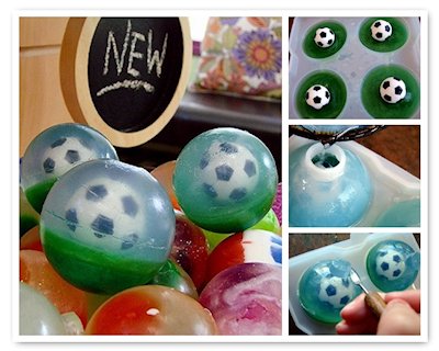 Soccer Ball Sphere Soap