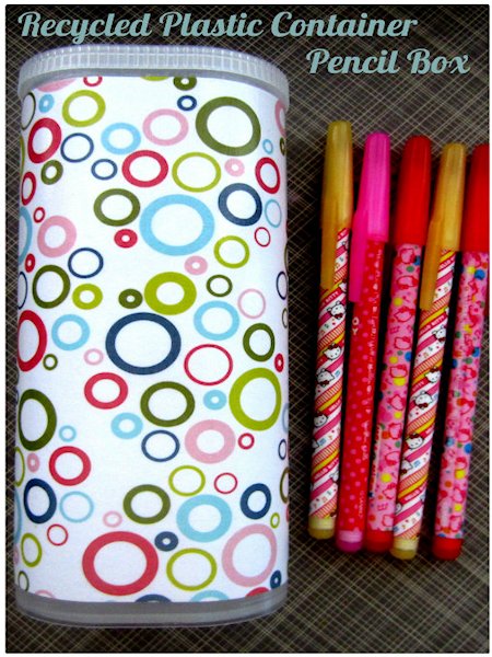 How-to - DIY Recycled Plastic Bottle Pencil Case - Home & Family