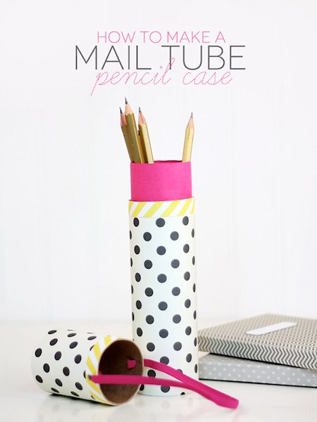 Mail Tube Pencil Case